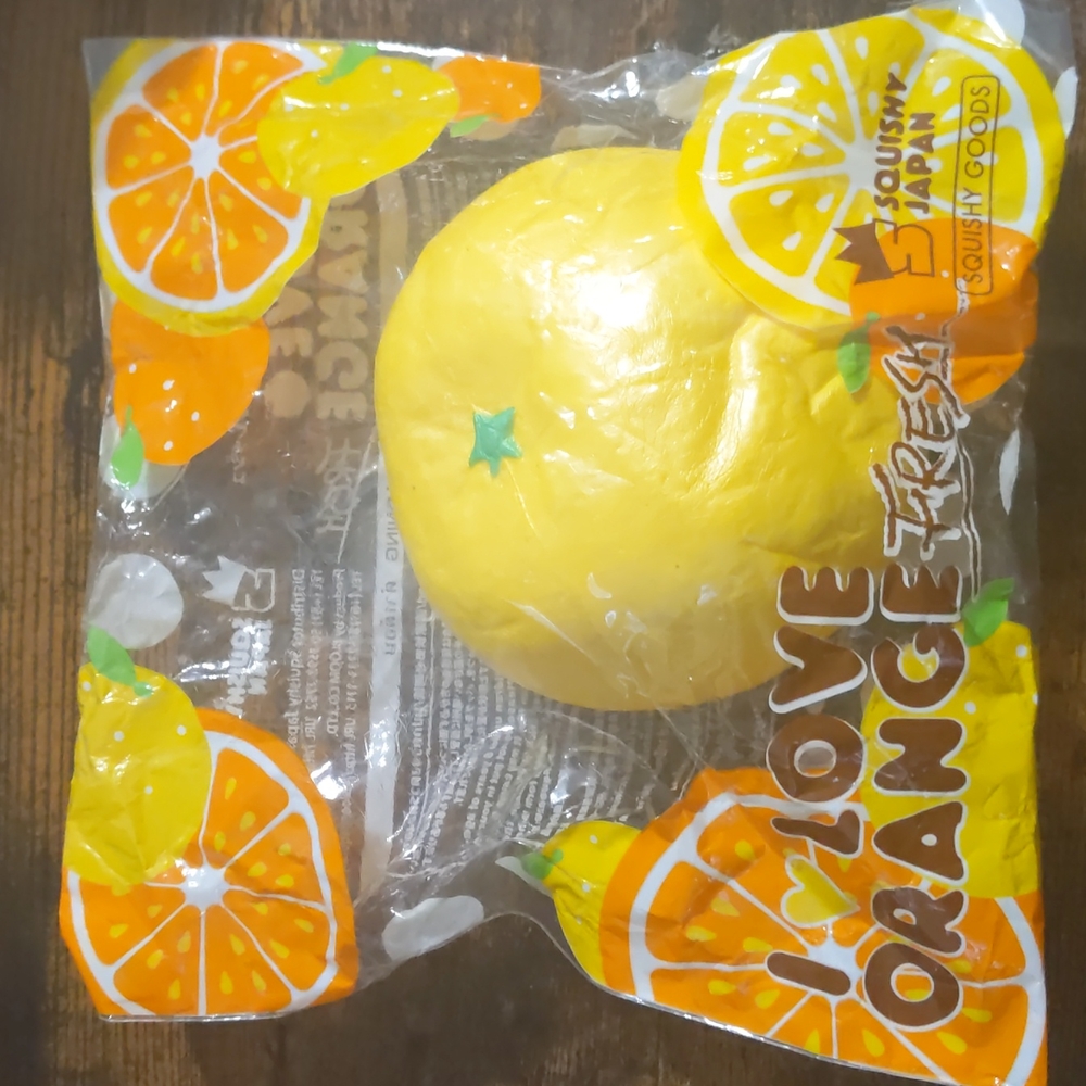 COPY - I love oranges squishy Japan orange smell squishy slow rise